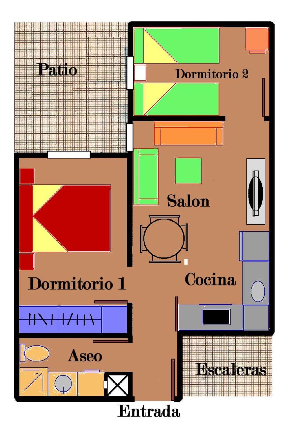 Apartamento Verde, Tranquilo, 2 D, Parking Opcional Sevilla Exteriör bild