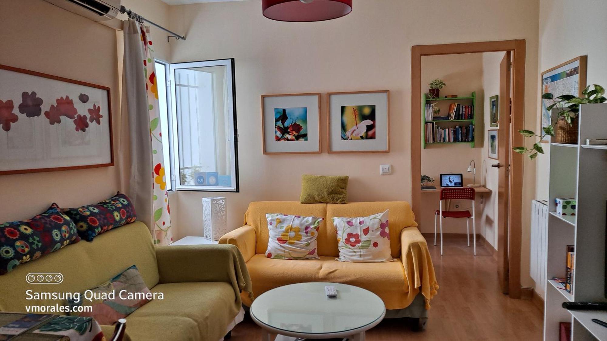 Apartamento Verde, Tranquilo, 2 D, Parking Opcional Sevilla Exteriör bild